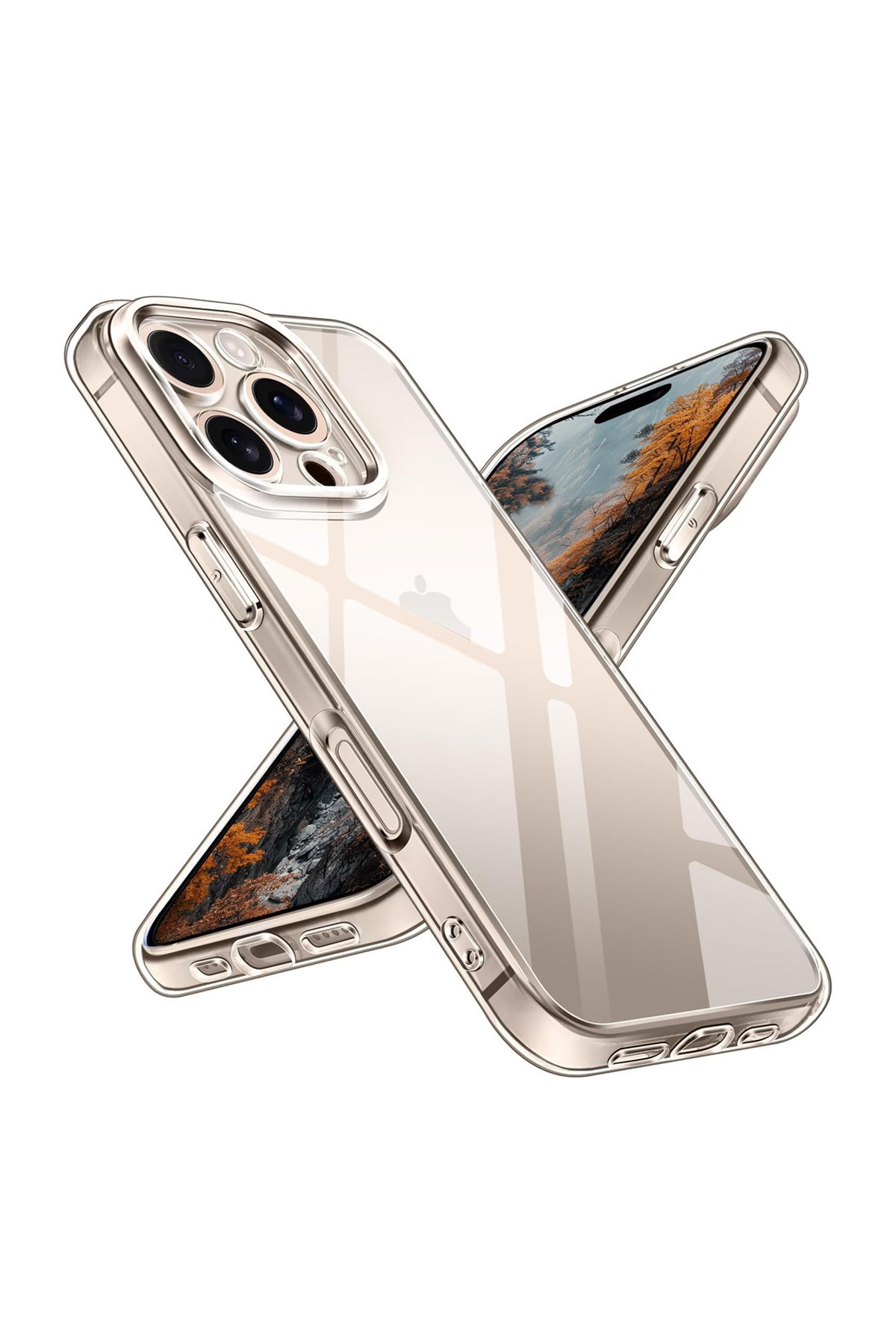 iPhone 16 Pro Max Kılıf Pc Sert Şeffaf Kapak - Şeffaf iPhone 16 Pro Max Kılıf Pc Sert Şeffaf Kapak - Şeffaf