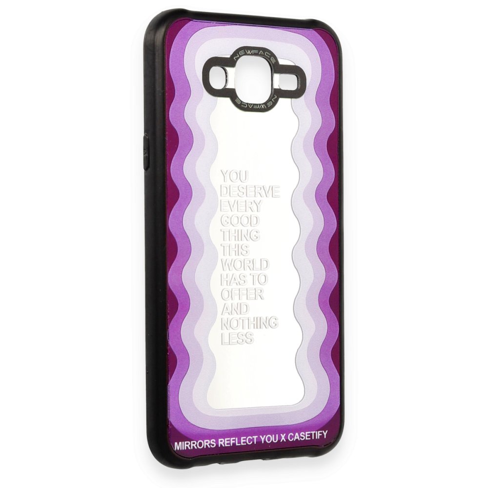  Samsung Galaxy J7 Kılıf Mirror Desenli Kapak - Mirror - 5