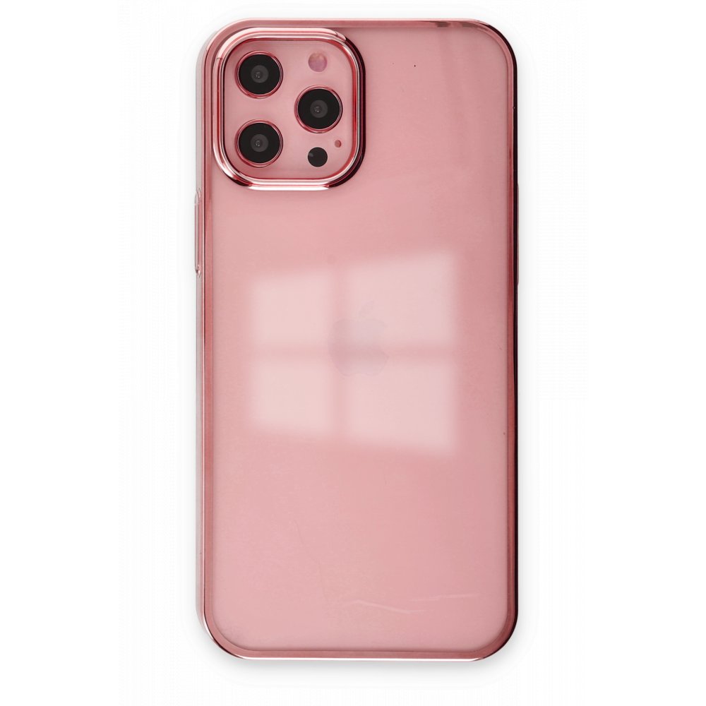  iPhone 12 Pro Max Kılıf Element Silikon - Pembe