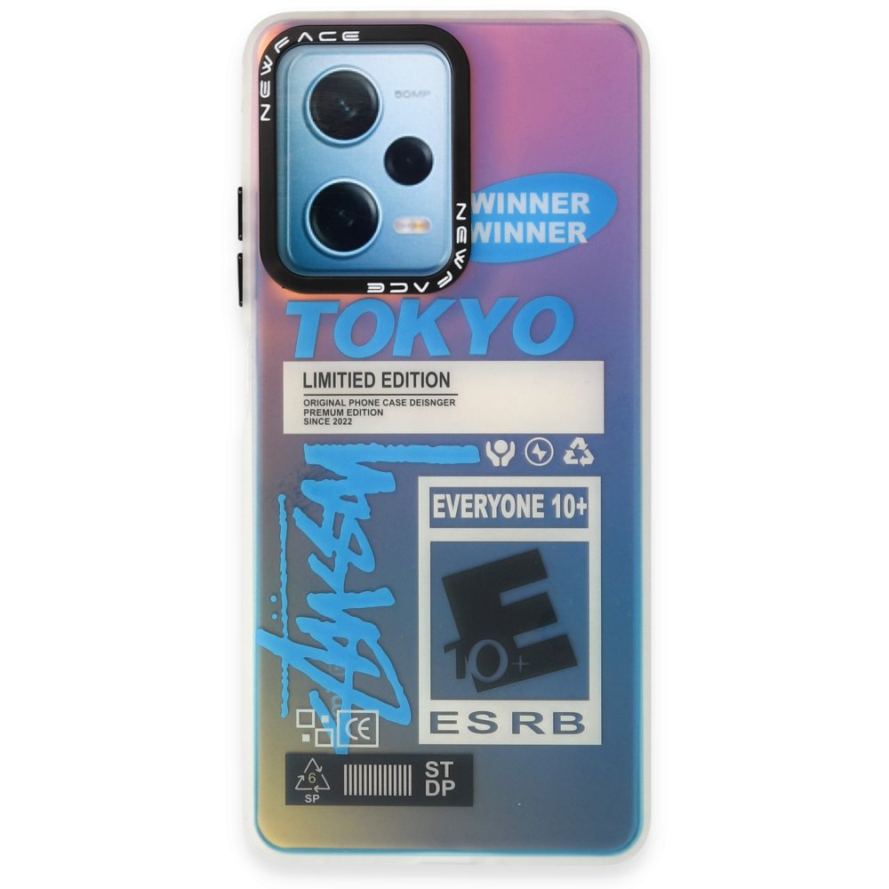  Xiaomi Poco X5 5G Kılıf Estoril Desenli Kapak - Estoril - 1