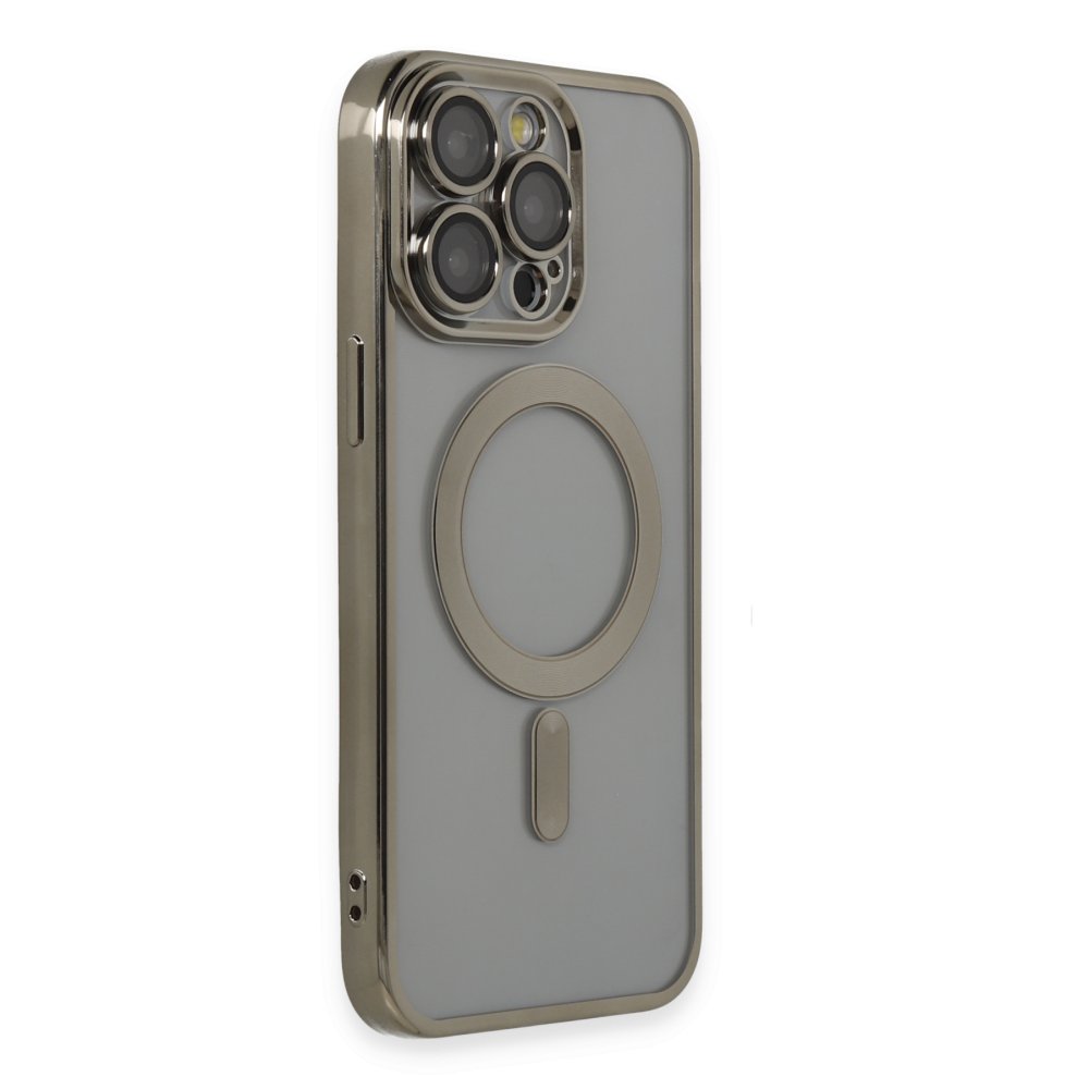  iPhone 14 Pro Max Kılıf Kross Magneticsafe Kapak - Titan Gri