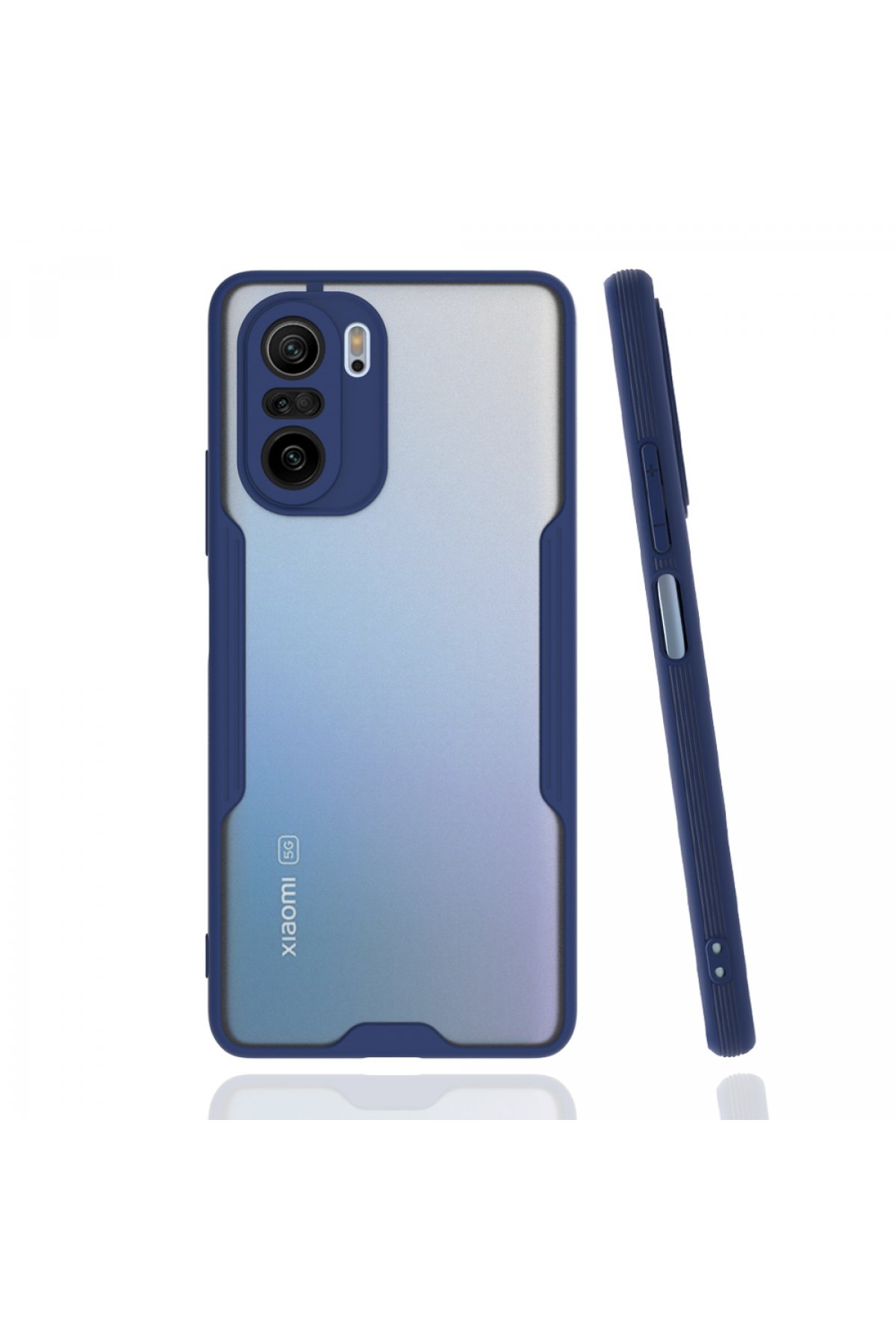 Redmi K40 Pro Kılıf Platin Silikon - Lacivert