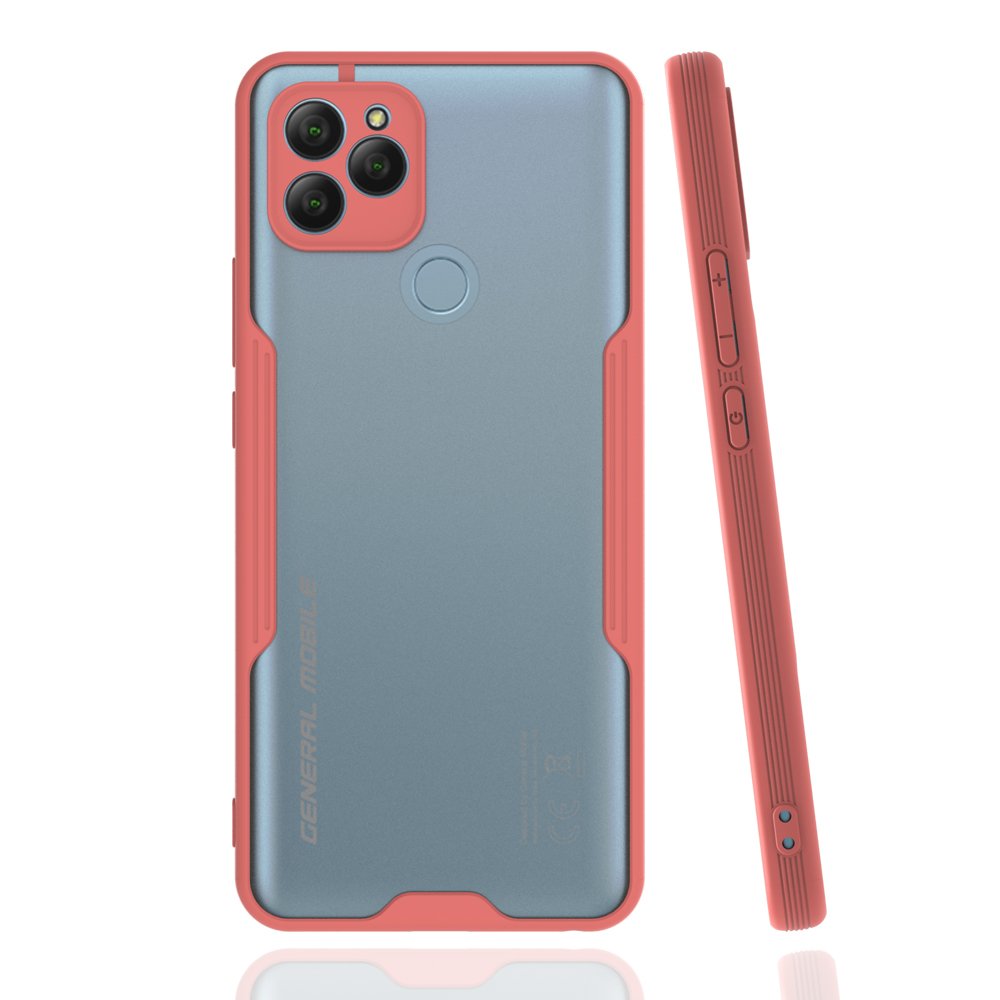  General Mobile GM 21 Kılıf Platin Silikon - Pembe