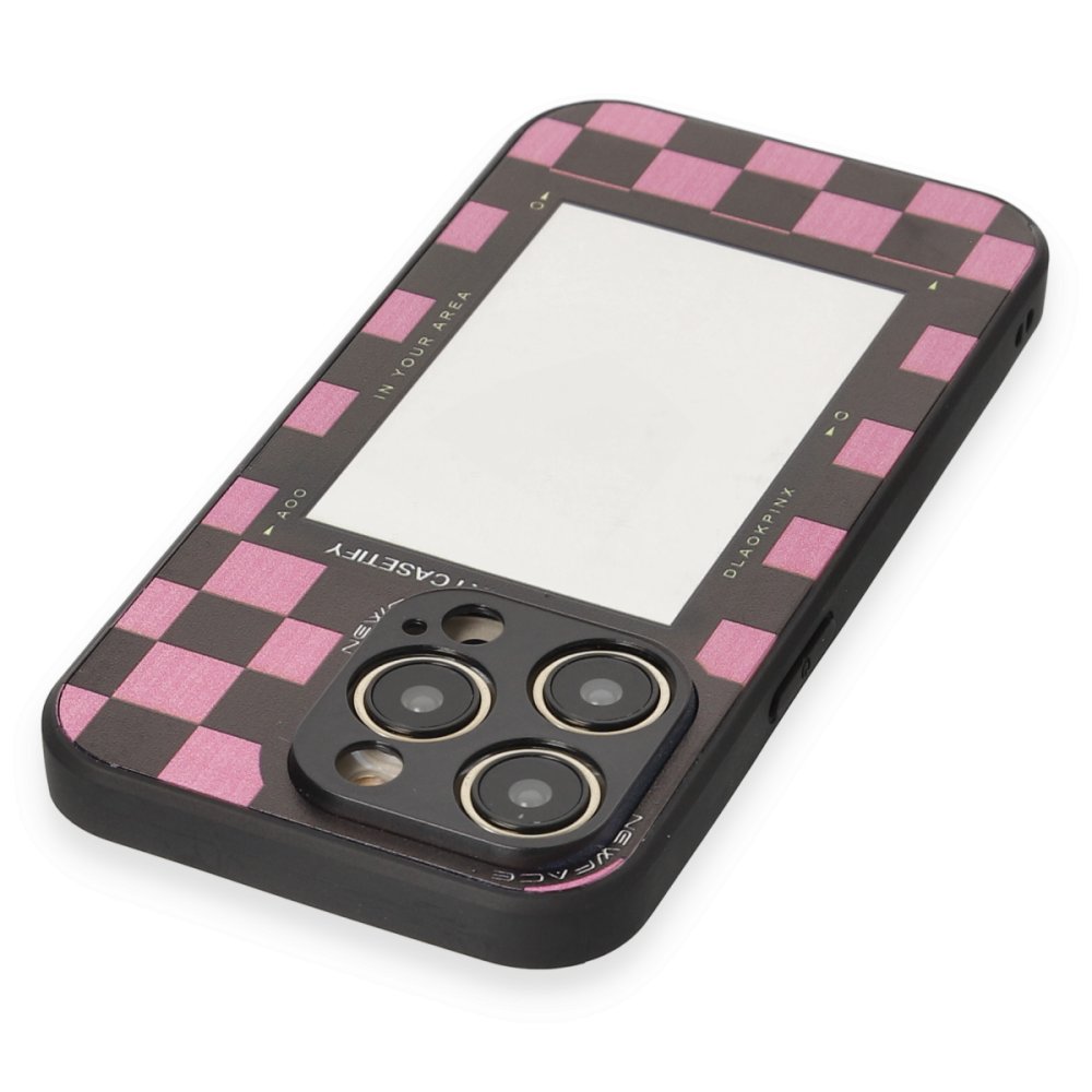  iPhone 12 Pro Max Kılıf Mirror Desenli Kapak - Mirror - 8