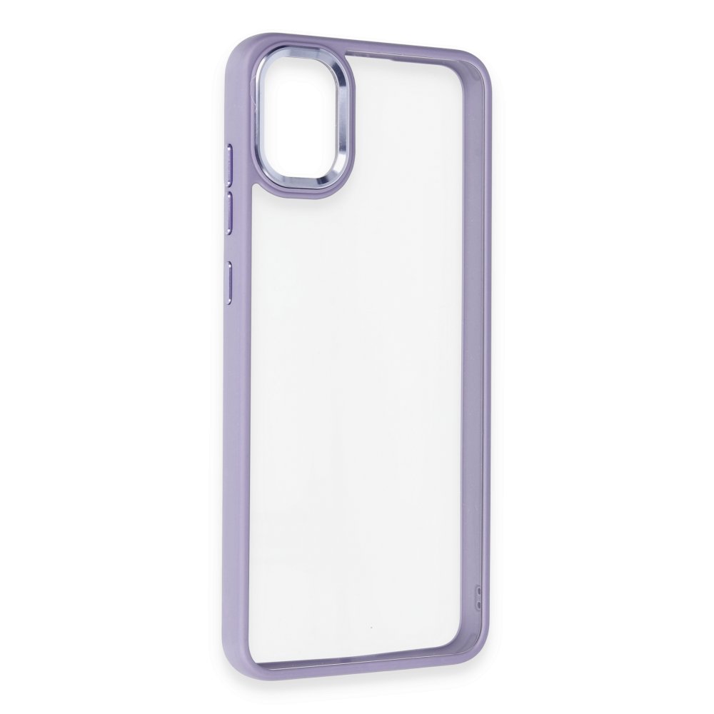 Samsung Galaxy A05 Kılıf Power Silikon - Lila Samsung Galaxy A05 Kılıf Power Silikon - Lila