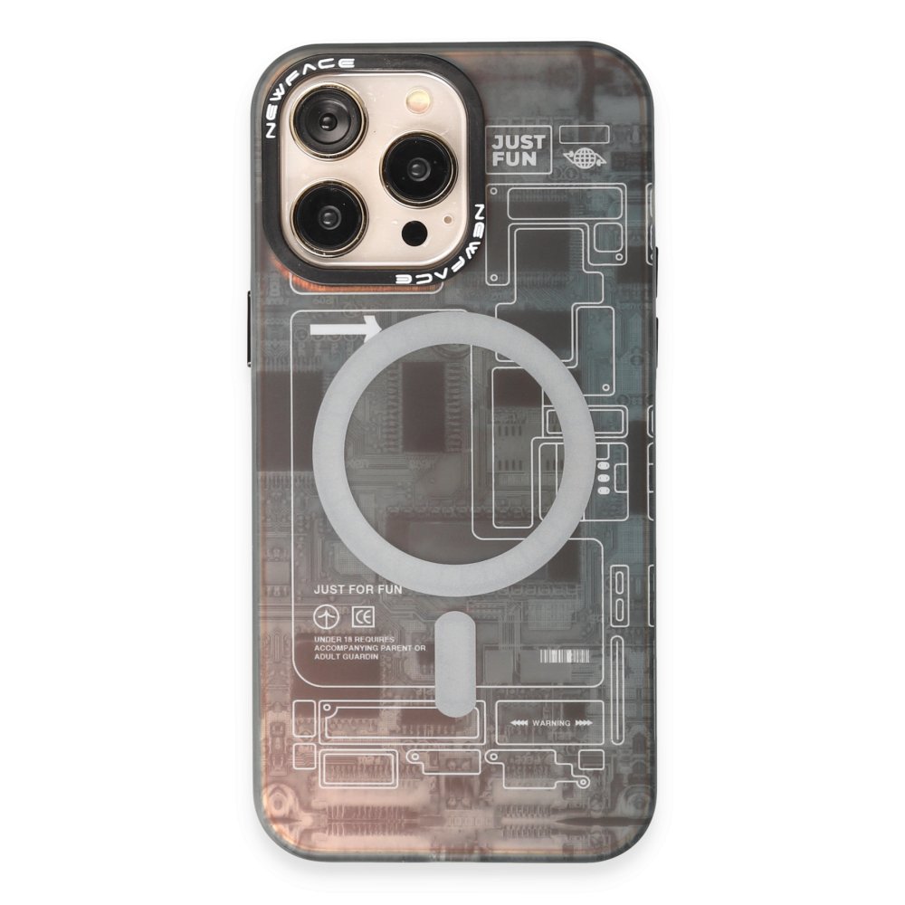  iPhone 15 Pro Kılıf Venüs Magneticsafe Desenli Kapak - Venüs - 4