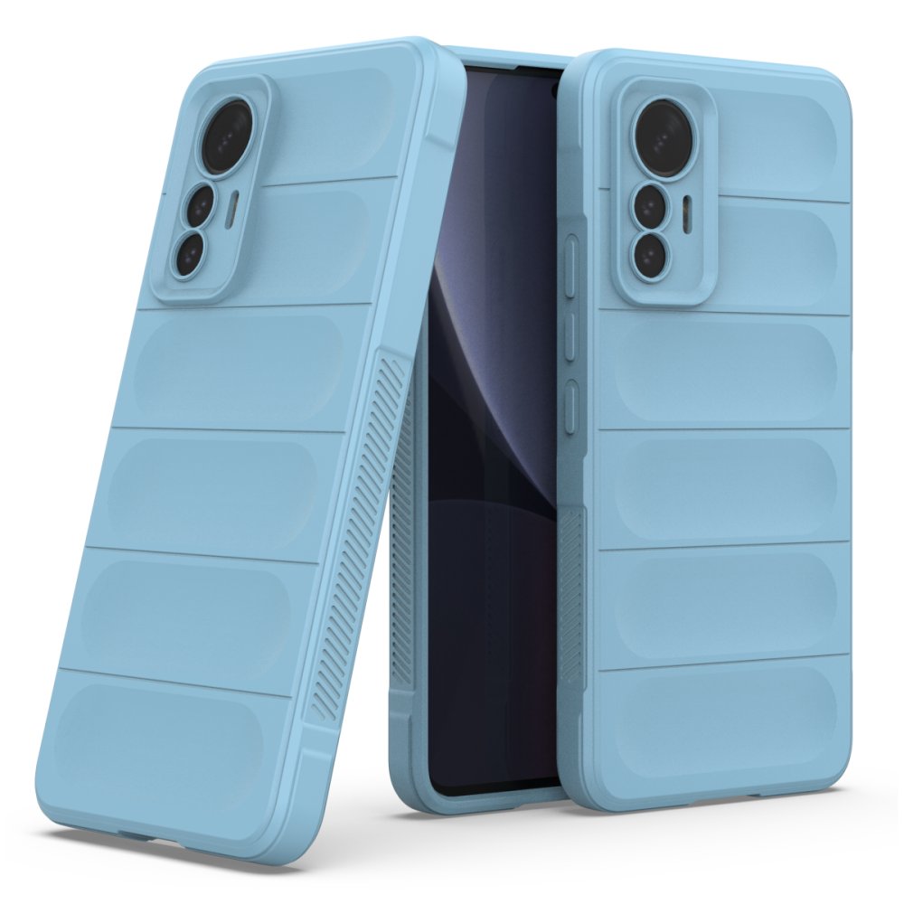  Xiaomi Mi 12 Lite Kılıf Optimum Silikon - Sky Blue