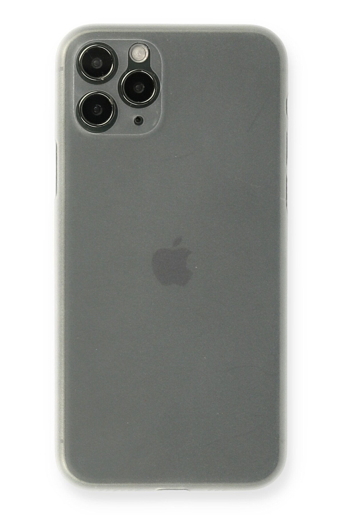  iPhone 11 Pro Max Kılıf PP Ultra İnce Kapak - Beyaz