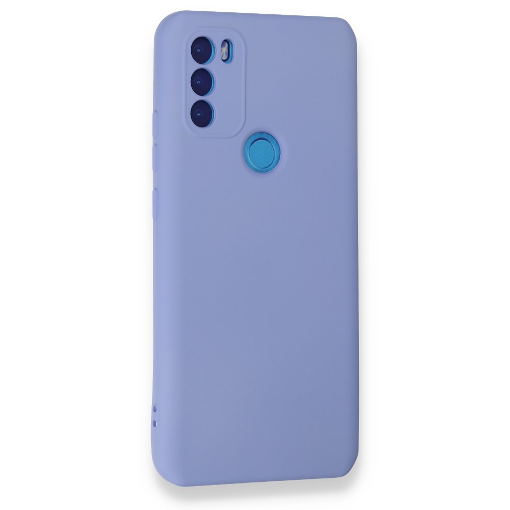  General Mobile GM 21 Plus Kılıf Nano içi Kadife Silikon - Lila