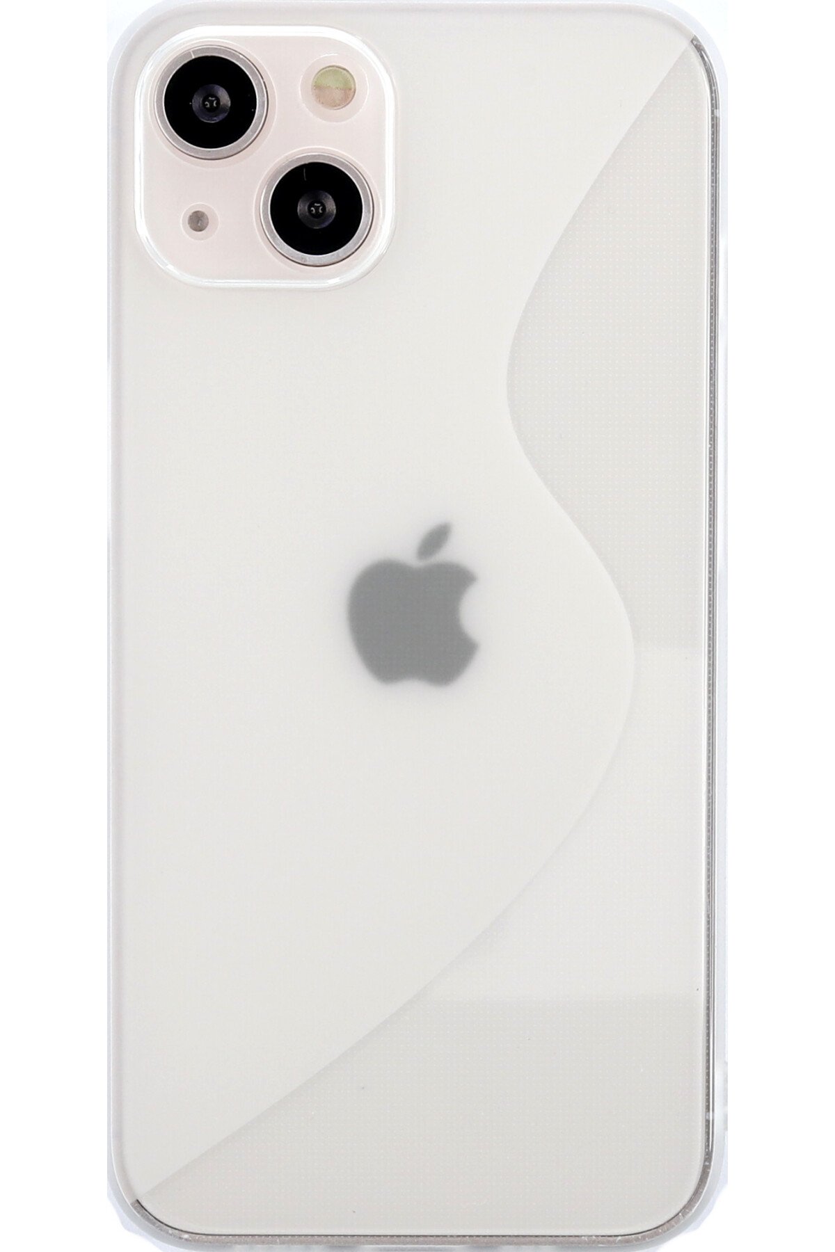  iPhone 13 Kılıf S Silikon - Şeffaf