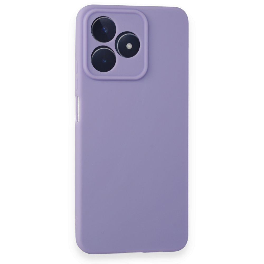Realme C53 Kılıf First Silikon - Lila Realme C53 Kılıf First Silikon - Lila