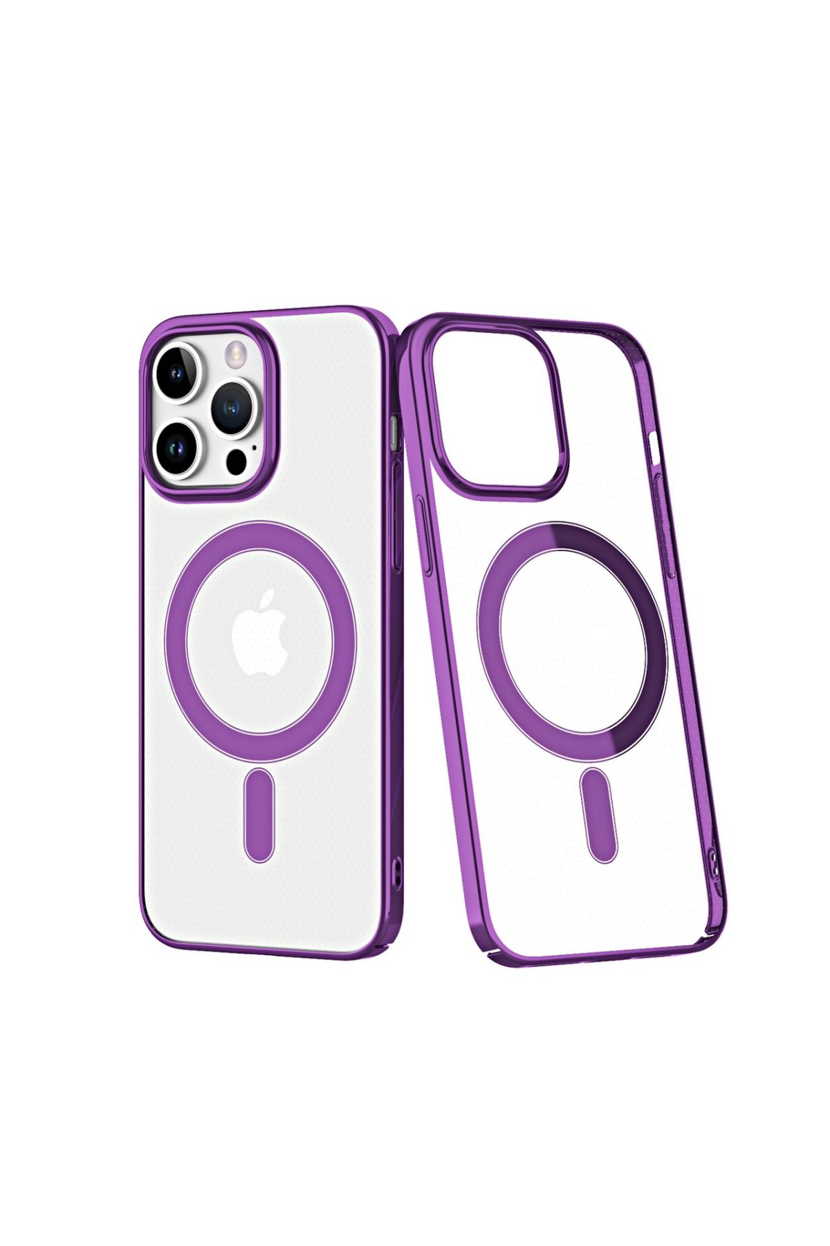  iPhone 14 Pro Kılıf Element Magneticsafe Sert Kapak - Mor