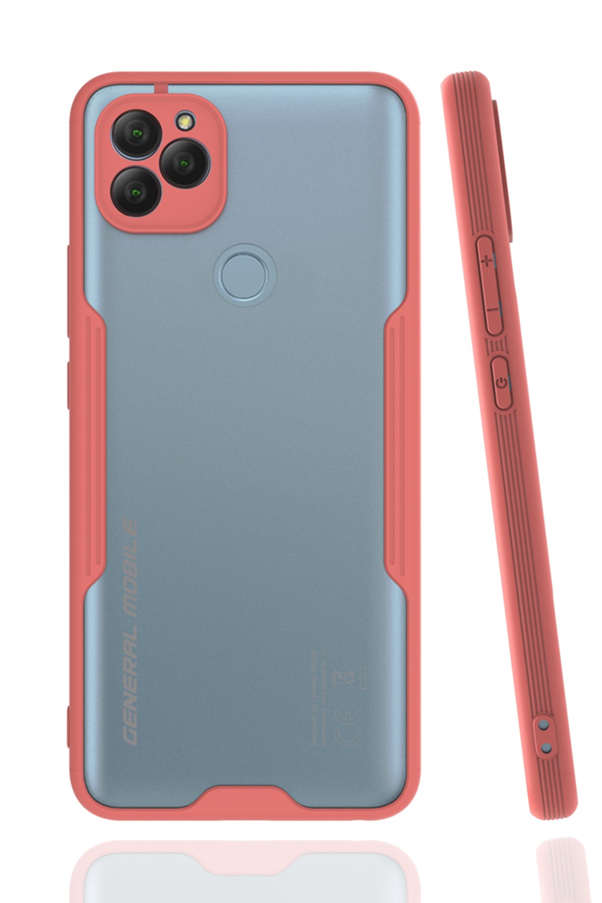  General Mobile GM 22 Kılıf Platin Silikon - Pembe