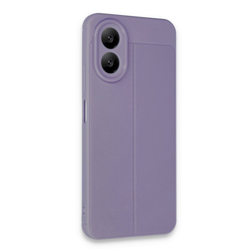 Oppo A38 Kılıf Auto Focus Kapak - Lila Oppo A38 Kılıf Auto Focus Kapak - Lila