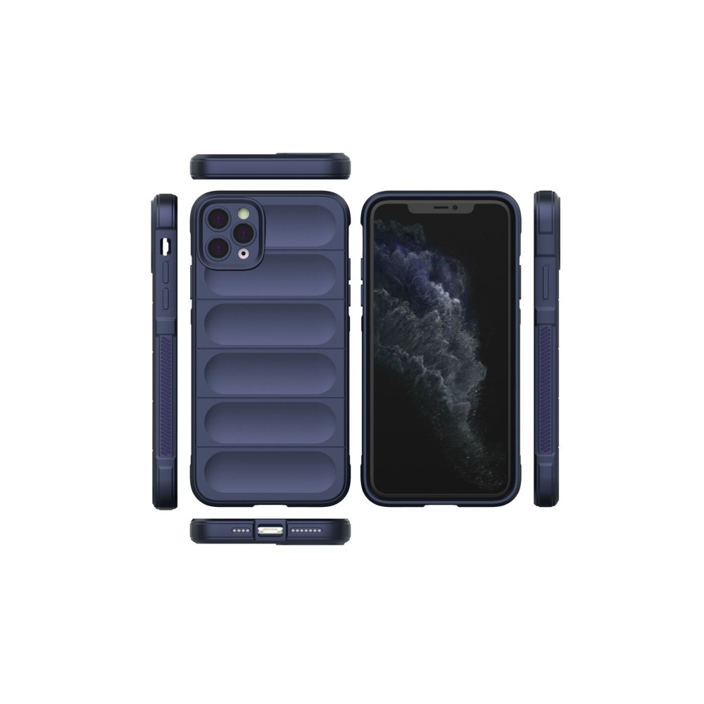  Samsung Galaxy A03S Kılıf Optimum Silikon - Lacivert