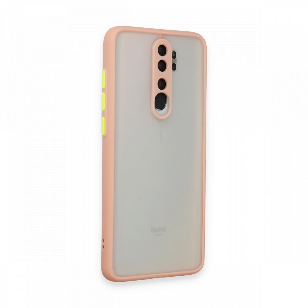 Redmi Note 8 Pro Kılıf Montreal Silikon Kapak - Pembe Redmi Note 8 Pro Kılıf Montreal Silikon Kapak - Pembe