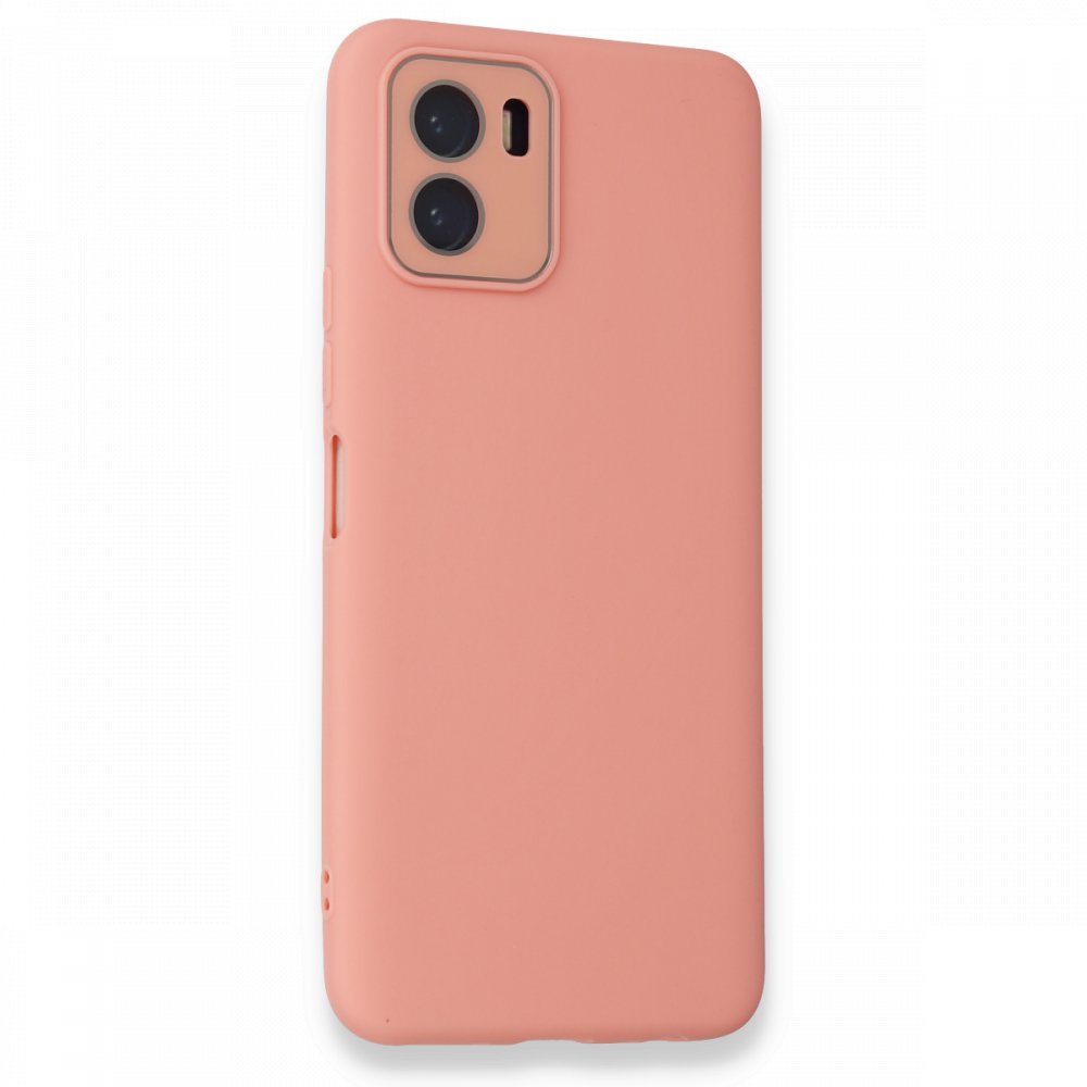  Vivo Y15S Kılıf Lansman Glass Kapak - Pembe