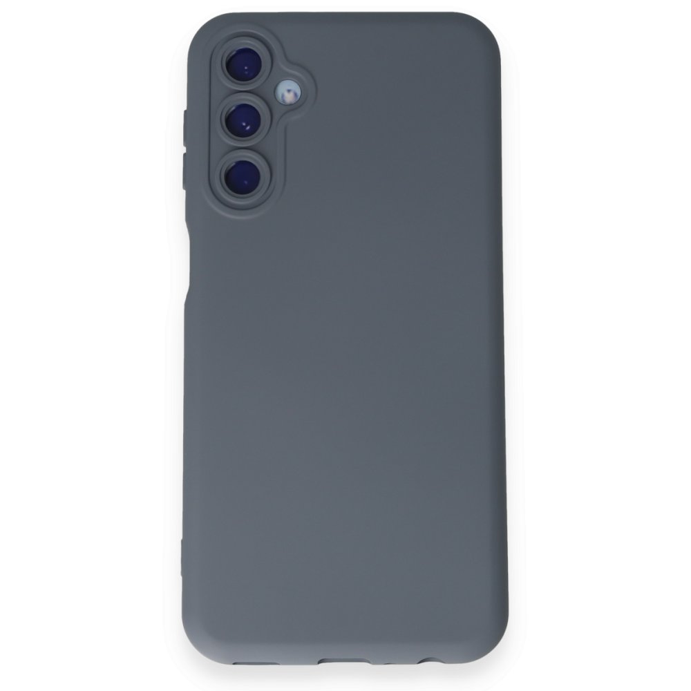  Samsung Galaxy M34 5G Kılıf Nano içi Kadife Silikon - Gri
