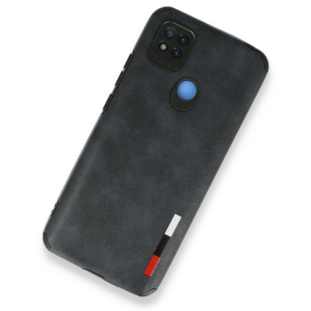 Redmi 9C Kılıf Loop Deri Silikon - Lacivert Redmi 9C Kılıf Loop Deri Silikon - Lacivert