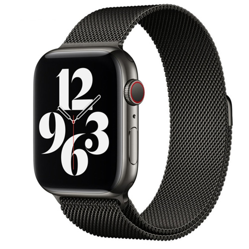  Apple Watch 38mm Metal Mıknatıslı Kordon - Siyah
