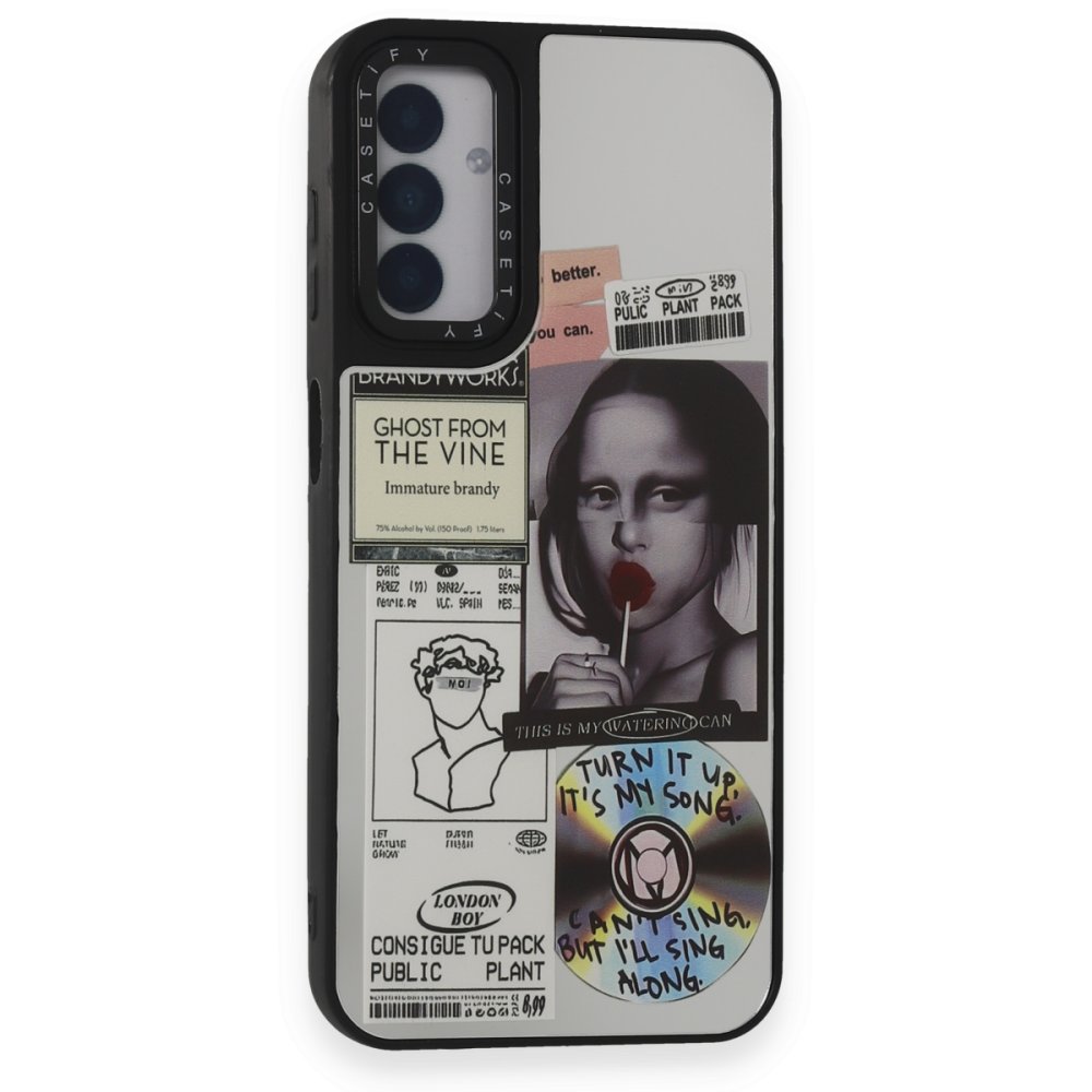  Samsung Galaxy M14 5G Kılıf Mirror Desenli Kapak - Mirror - 2