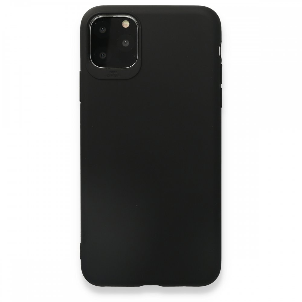 iPhone 11 Pro Max Kılıf First Silikon - Siyah iPhone 11 Pro Max Kılıf First Silikon - Siyah