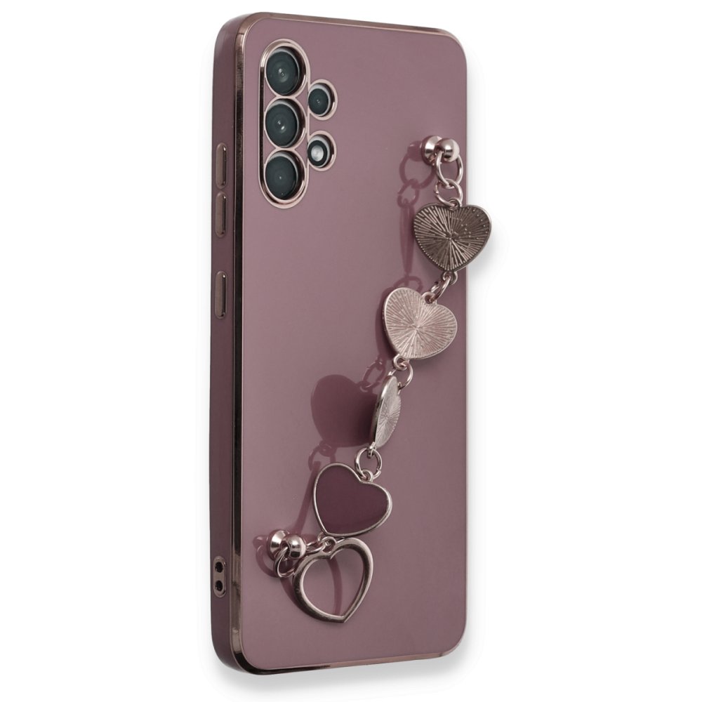  Samsung Galaxy A32 Kılıf Esila Silikon - Mor