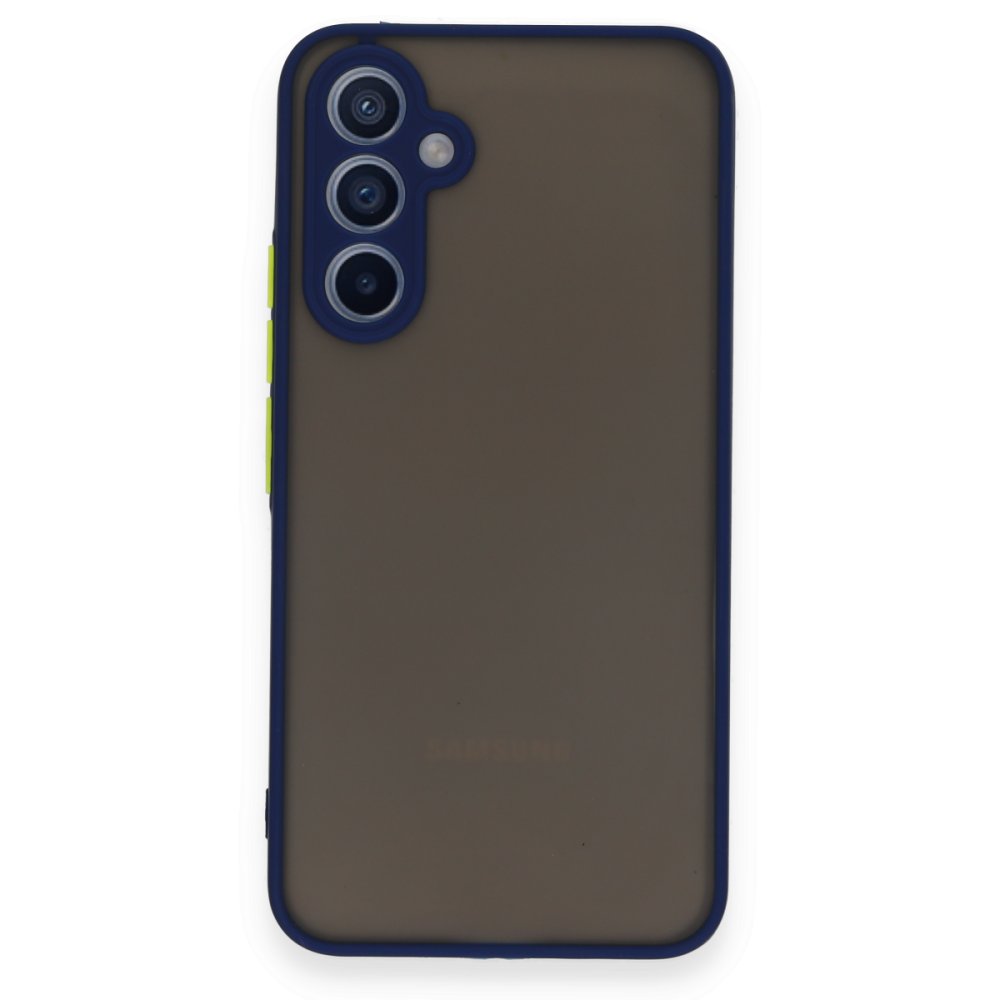  Samsung Galaxy A54 5G Kılıf Montreal Silikon Kapak - Lacivert
