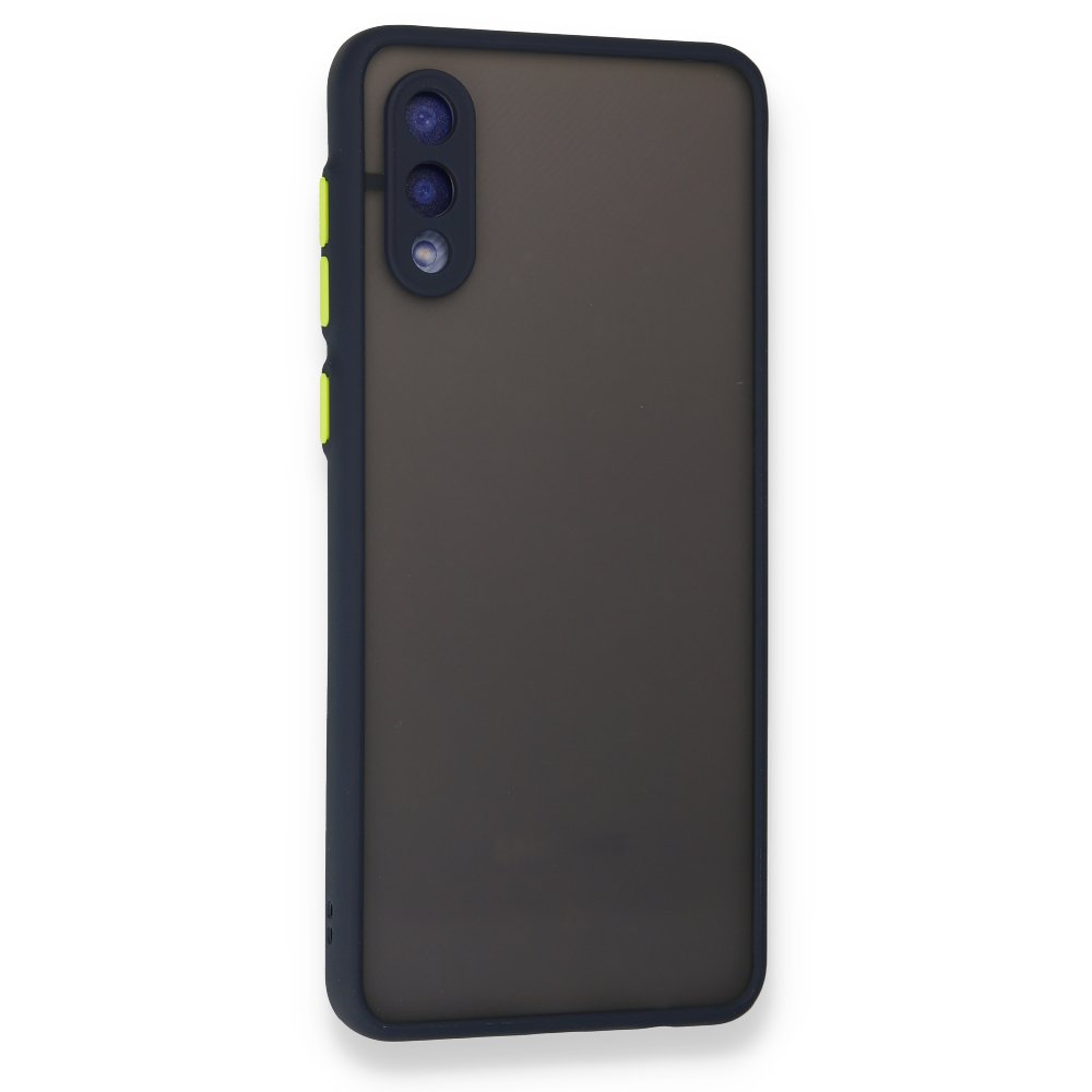 Samsung Galaxy A02 Kılıf Montreal Silikon Kapak - Lacivert Samsung Galaxy A02 Kılıf Montreal Silikon Kapak - Lacivert