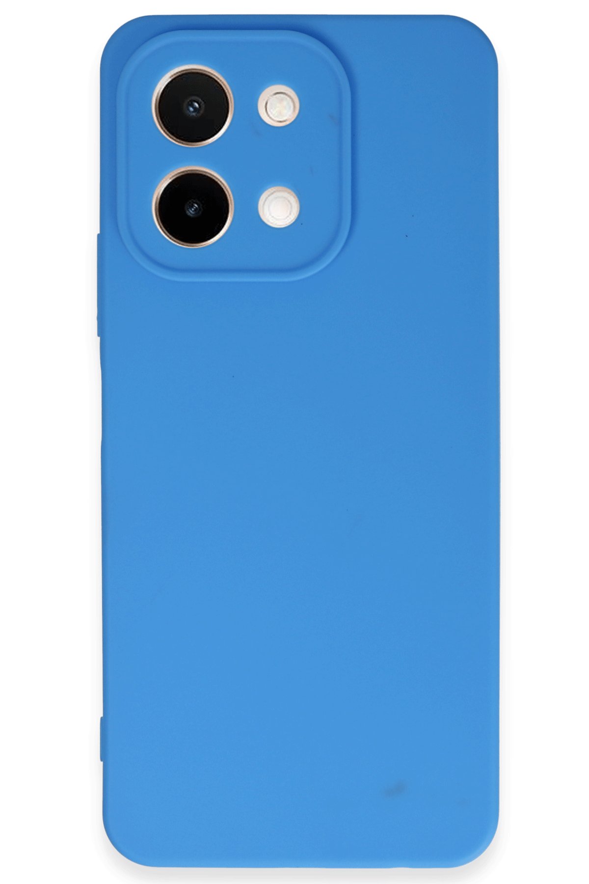  Vivo Y28 Kılıf First Silikon - Mavi