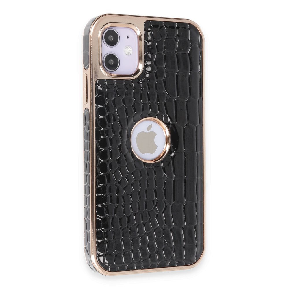  iPhone 11 Kılıf Snake Kapak - Siyah