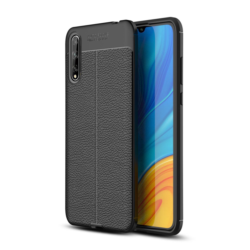 Huawei P Smart S Kılıf Auto Focus Kapak - Siyah Huawei P Smart S Kılıf Auto Focus Kapak - Siyah