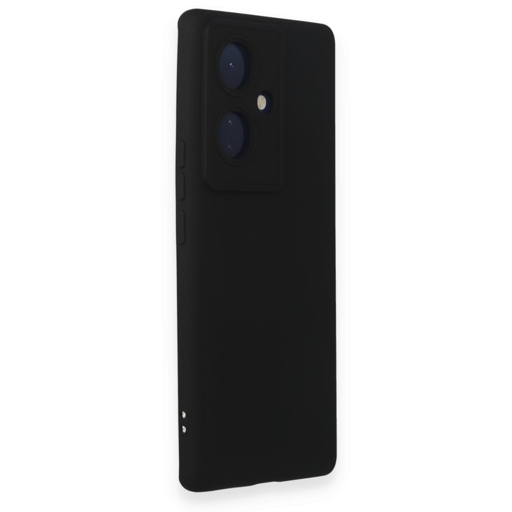 Vivo V29 Lite Kılıf Nano içi Kadife Silikon - Siyah Vivo V29 Lite Kılıf Nano içi Kadife Silikon - Siyah