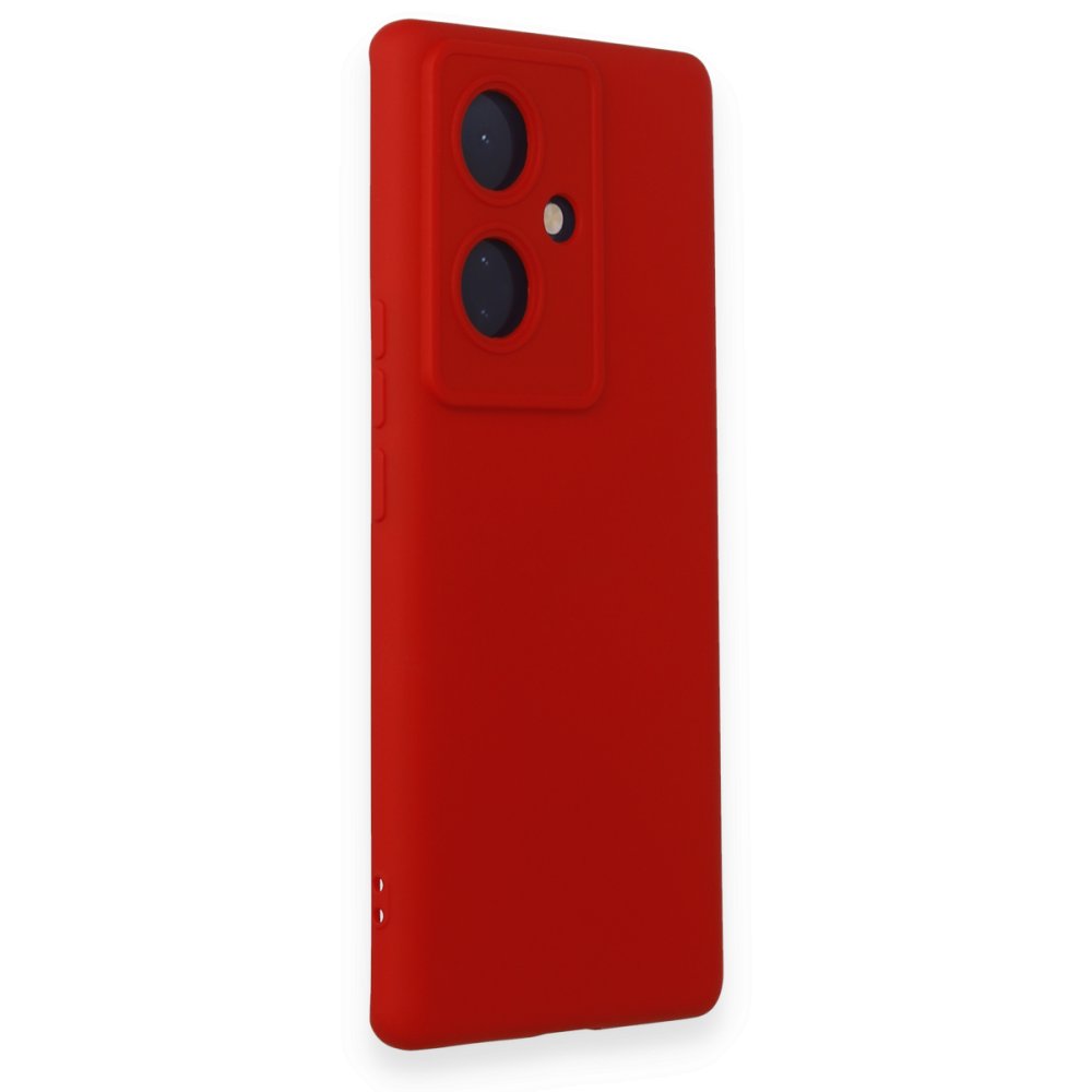 Vivo V29 Lite Kılıf Nano içi Kadife Silikon - Kırmızı Vivo V29 Lite Kılıf Nano içi Kadife Silikon - Kırmızı
