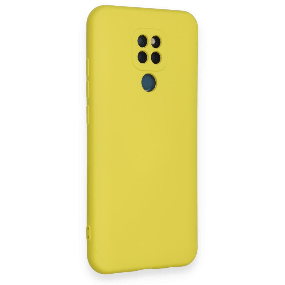  General Mobile GM 20 Kılıf Nano içi Kadife Silikon - Sarı