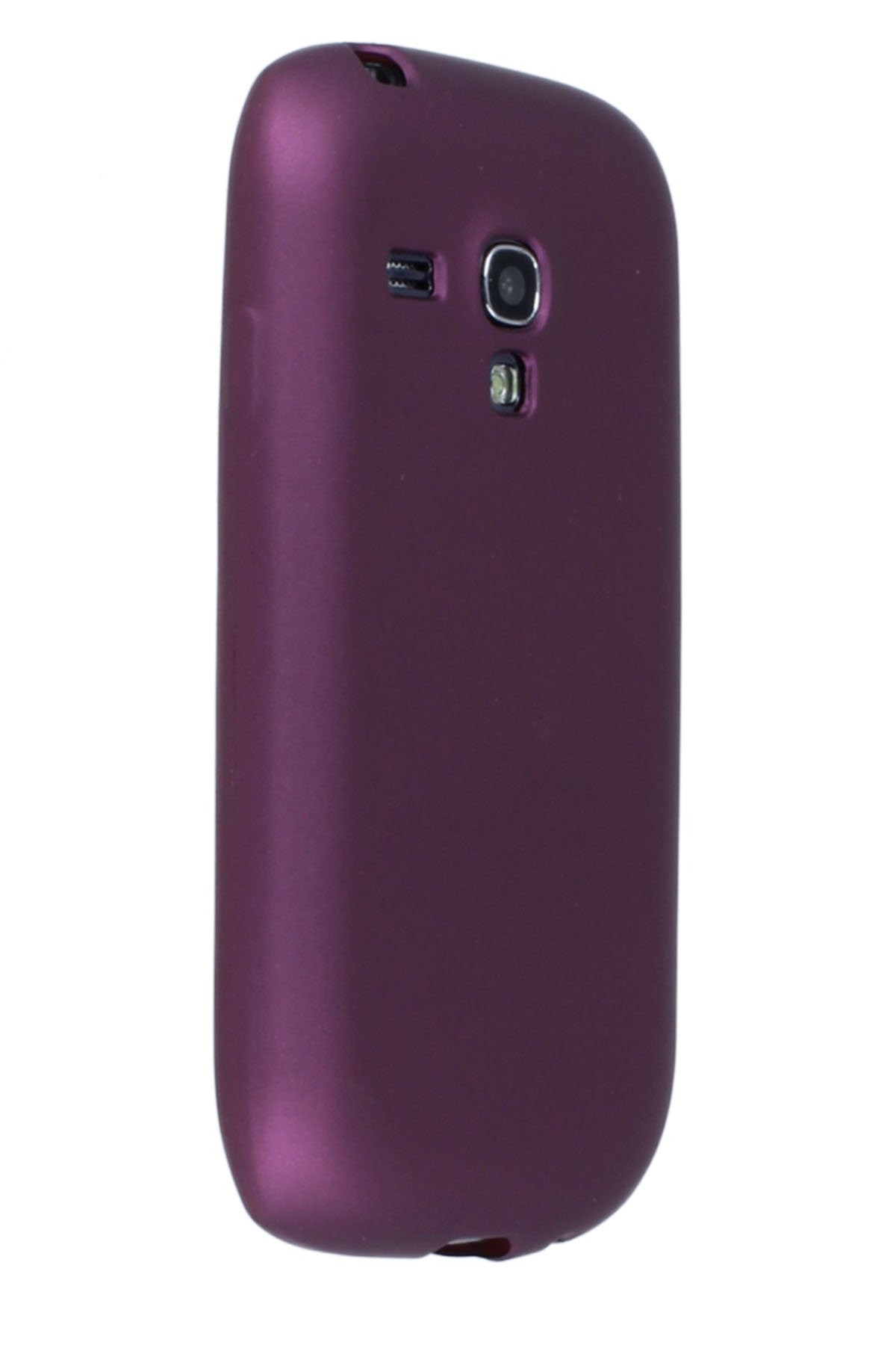  Samsung Galaxy i8190 / S3 Mini Kılıf First Silikon - Mürdüm
