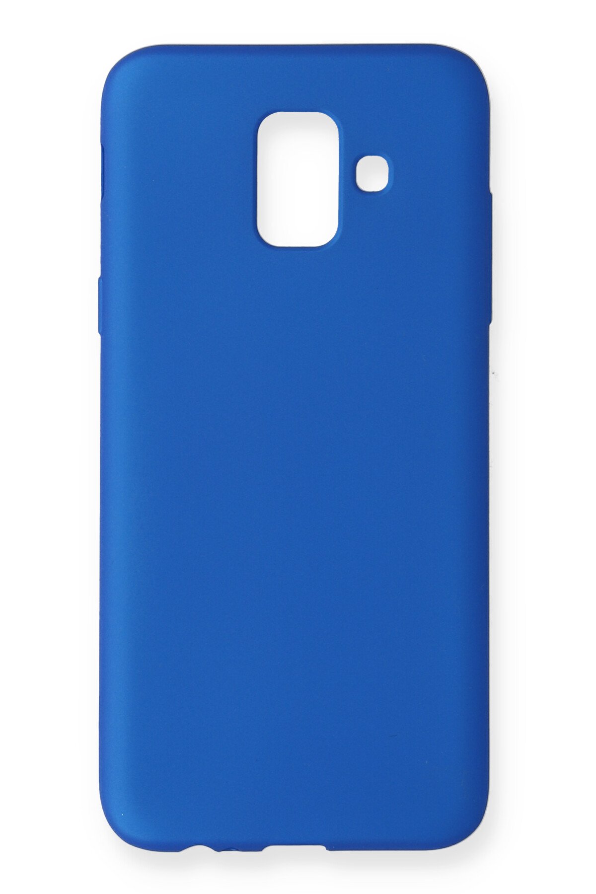  Samsung Galaxy A6 2018 Kılıf First Silikon - Mavi