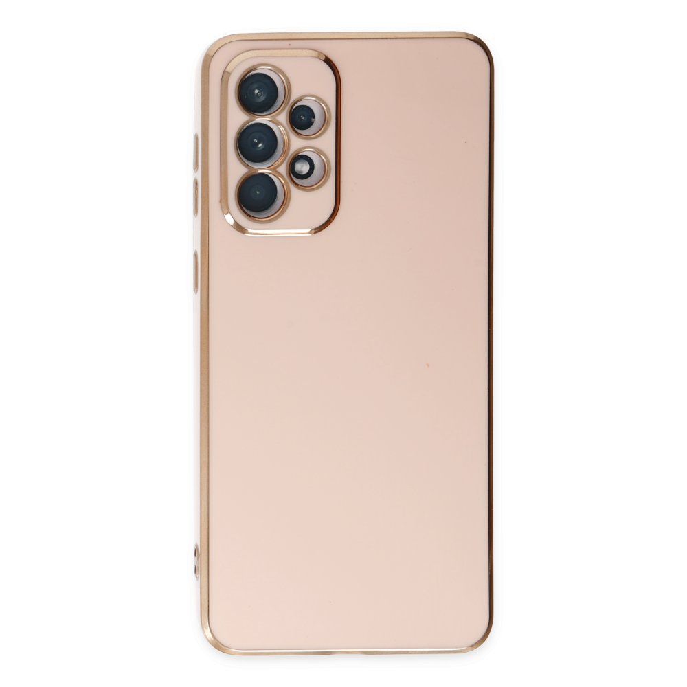  Samsung Galaxy A73 5G Kılıf Volet Silikon - Pembe