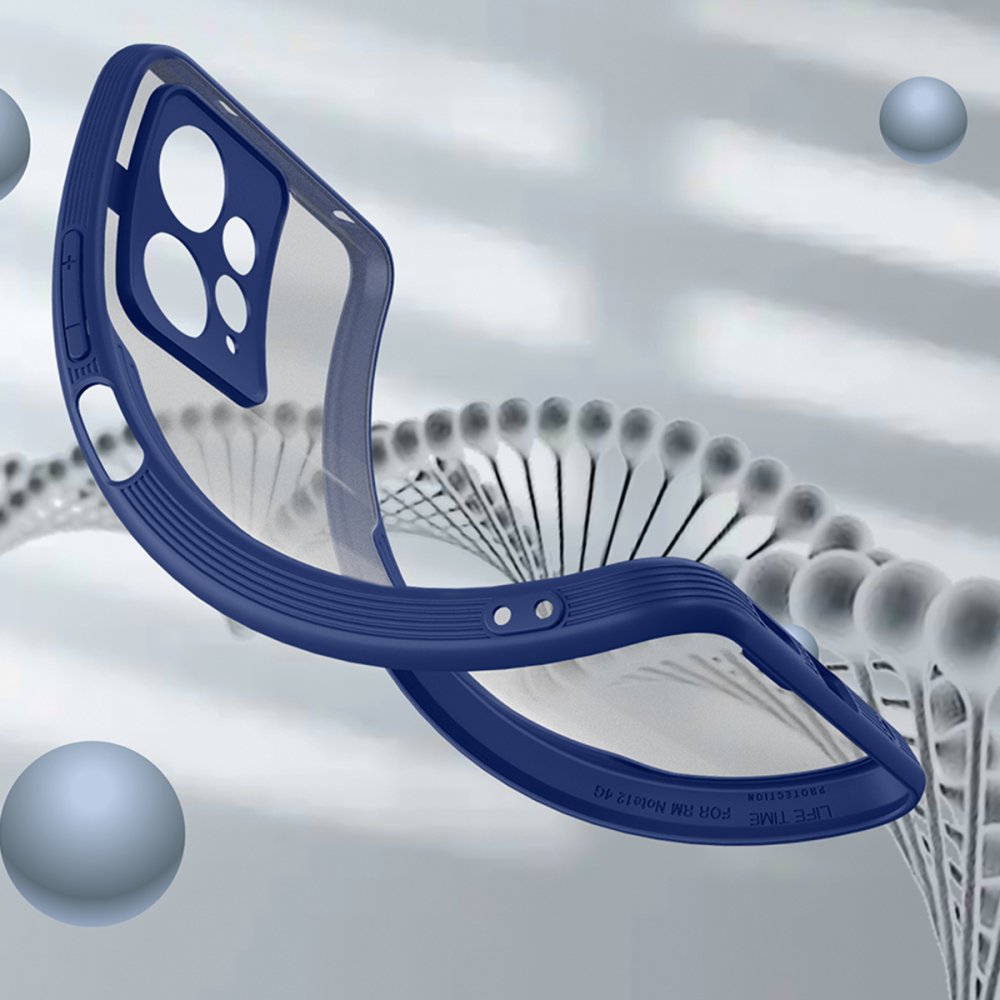 Redmi Note 12 4G Kılıf Platin Silikon - Mavi Redmi Note 12 4G Kılıf Platin Silikon - Mavi