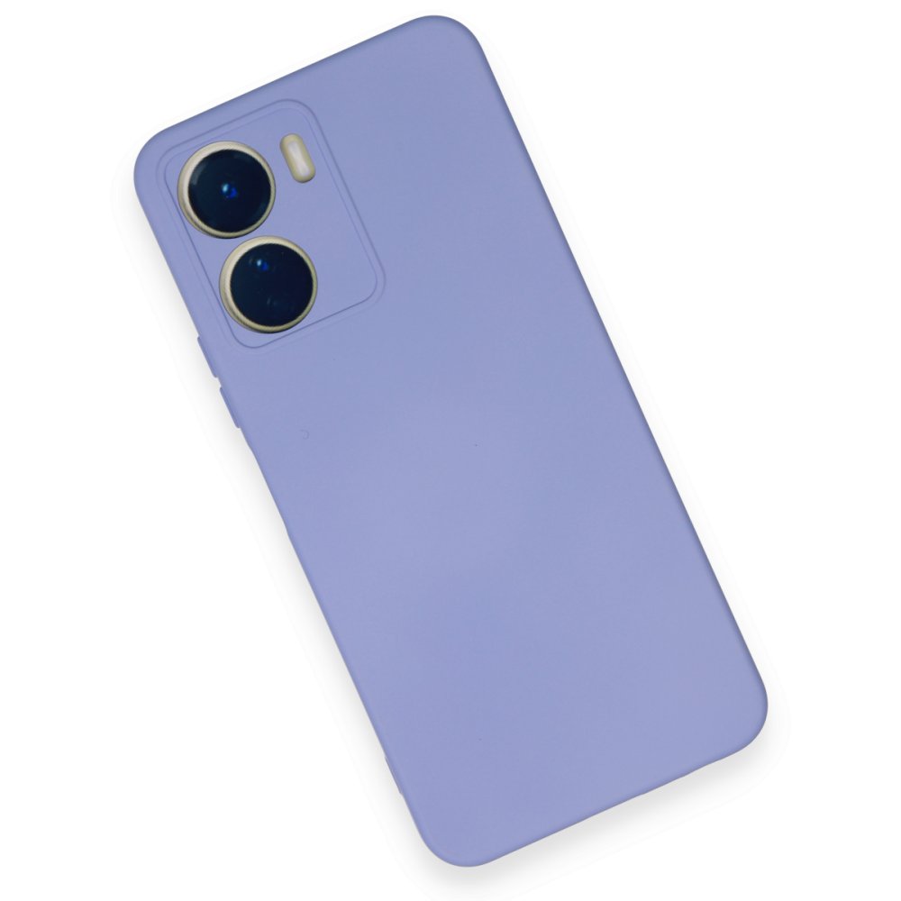 Vivo Y16 Kılıf Nano içi Kadife Silikon - Lila Vivo Y16 Kılıf Nano içi Kadife Silikon - Lila