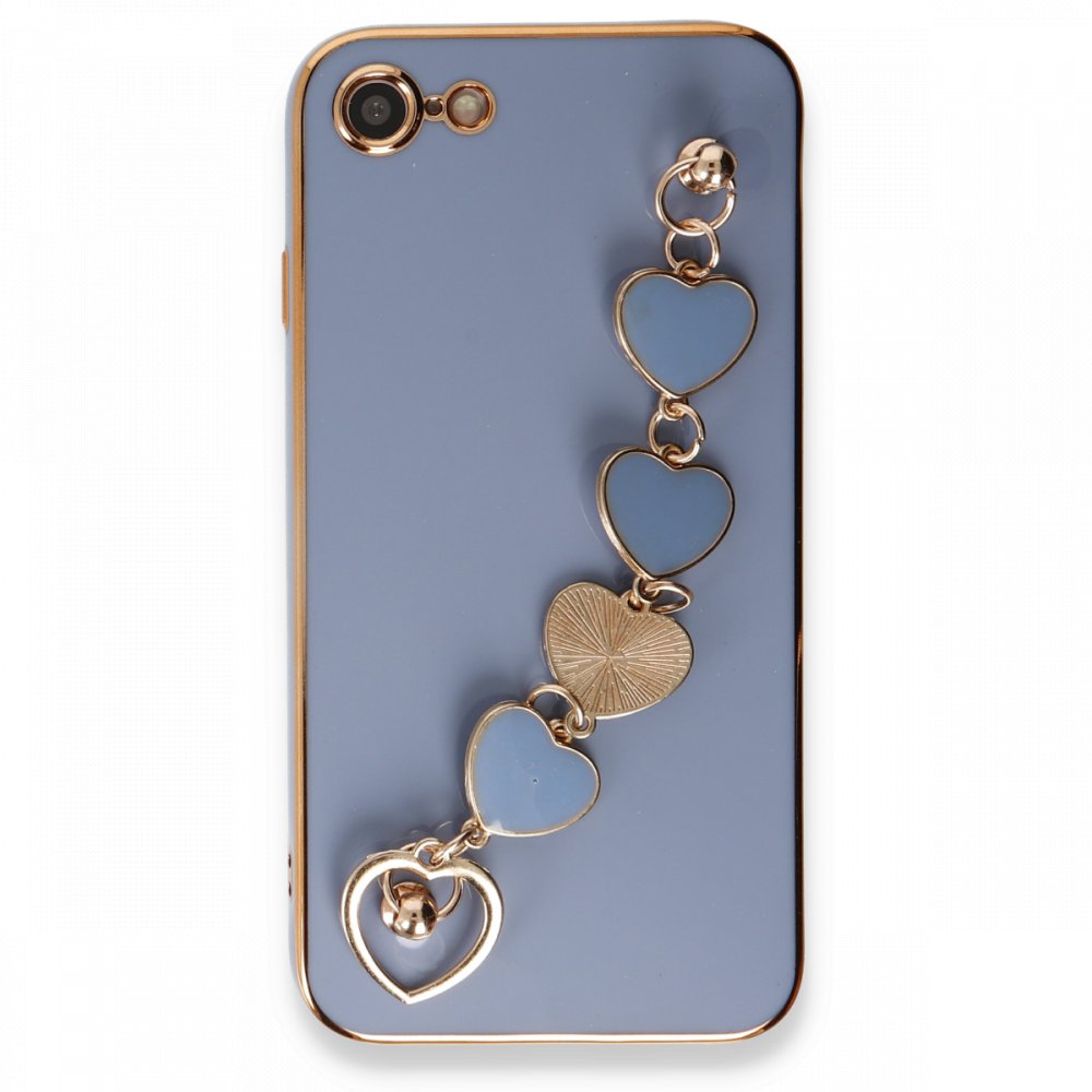  iPhone 7 Kılıf Esila Silikon - Gri