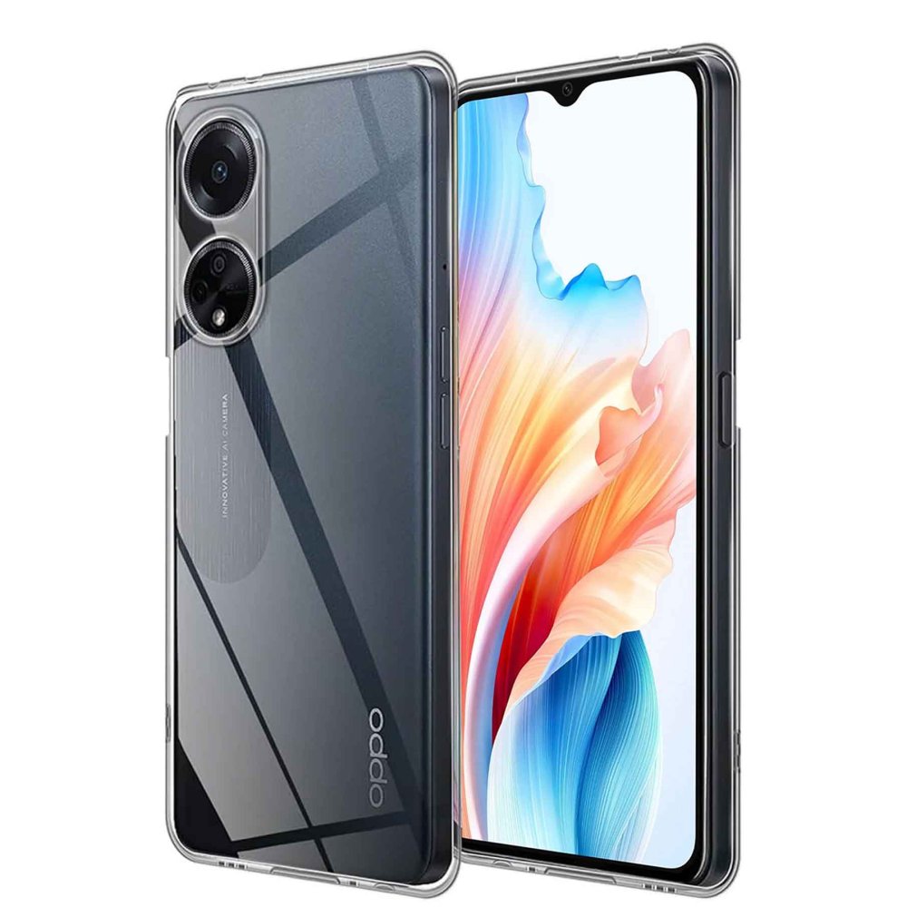  Oppo A38 Kılıf Lüx Şeffaf Silikon