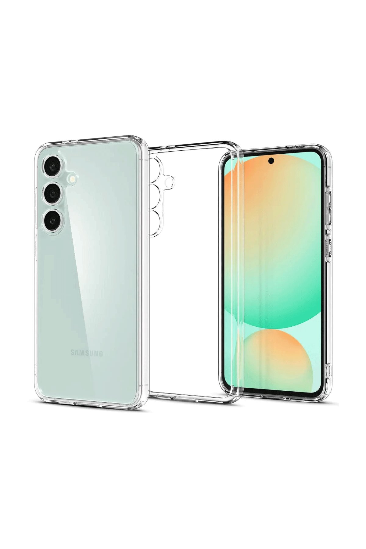  Samsung Galaxy S24 FE Kılıf Lüx Şeffaf Silikon