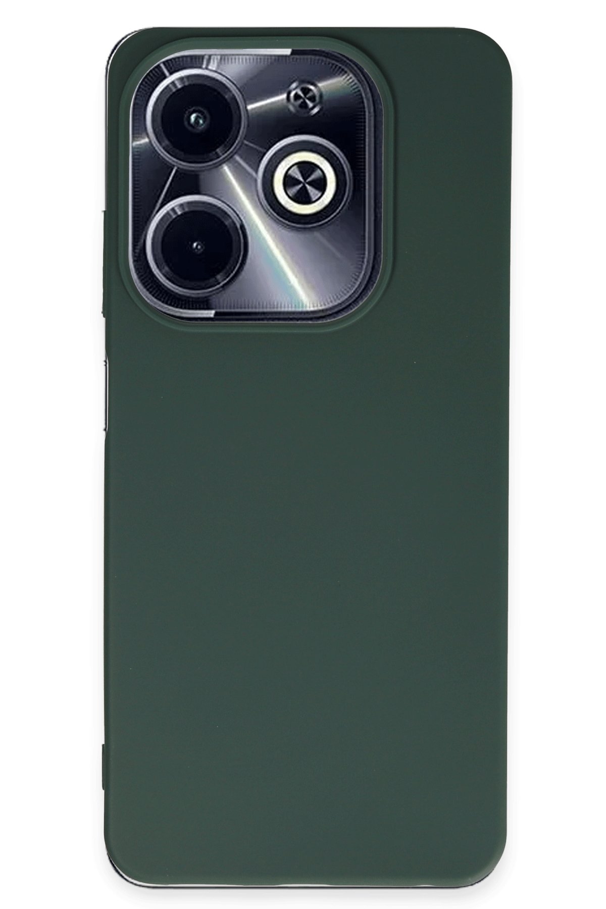 İnfinix Hot 40i Kılıf First Silikon - Koyu Yeşil İnfinix Hot 40i Kılıf First Silikon - Koyu Yeşil