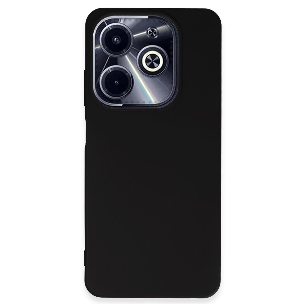 İnfinix Hot 40i Kılıf First Silikon - Siyah İnfinix Hot 40i Kılıf First Silikon - Siyah