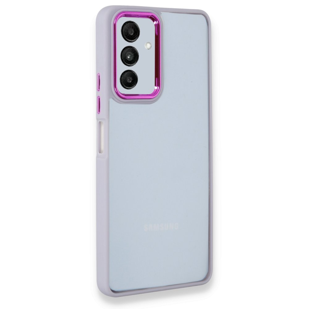  Samsung Galaxy A04S Kılıf Dora Kapak - Lila