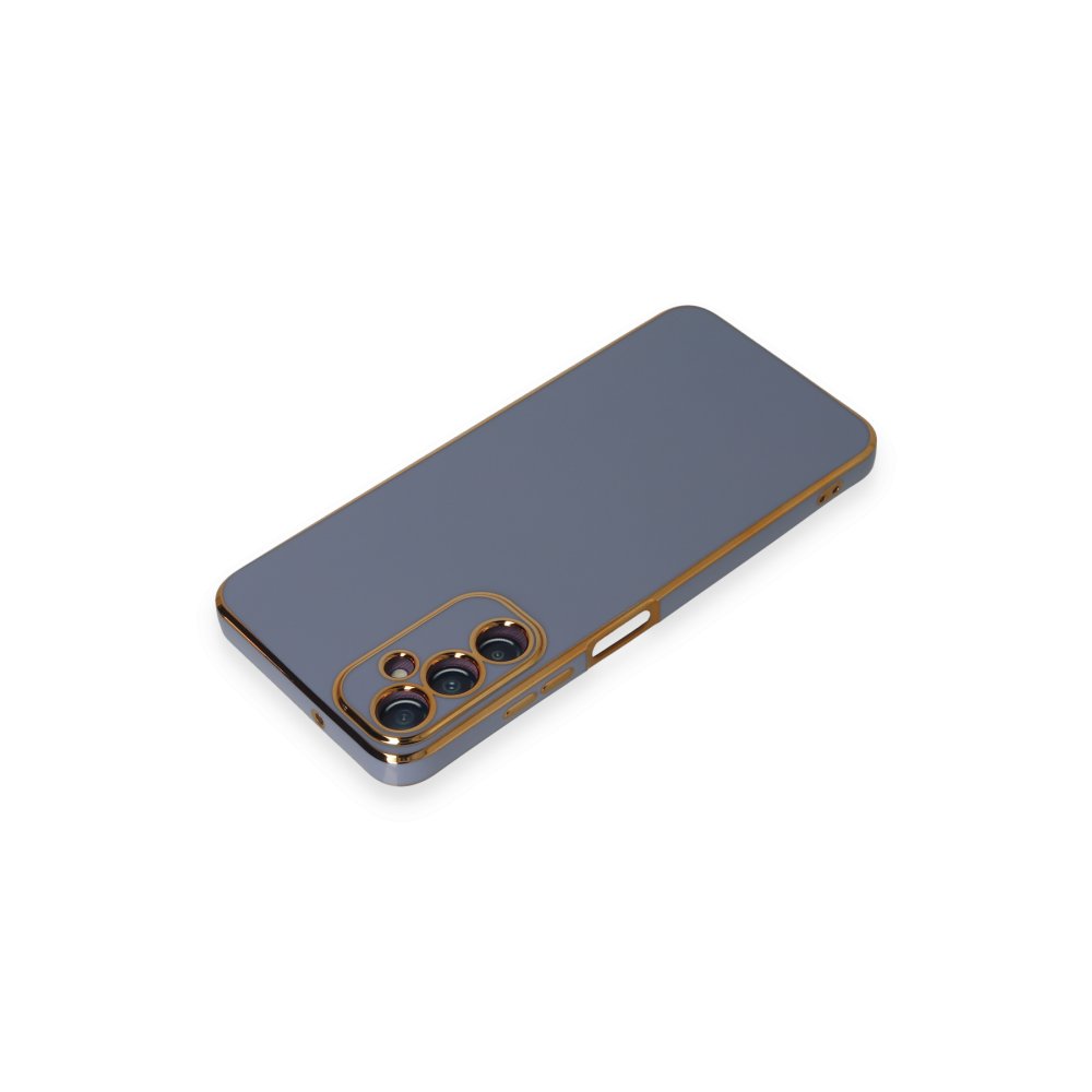  Samsung Galaxy A05S Kılıf Volet Silikon - Mavi
