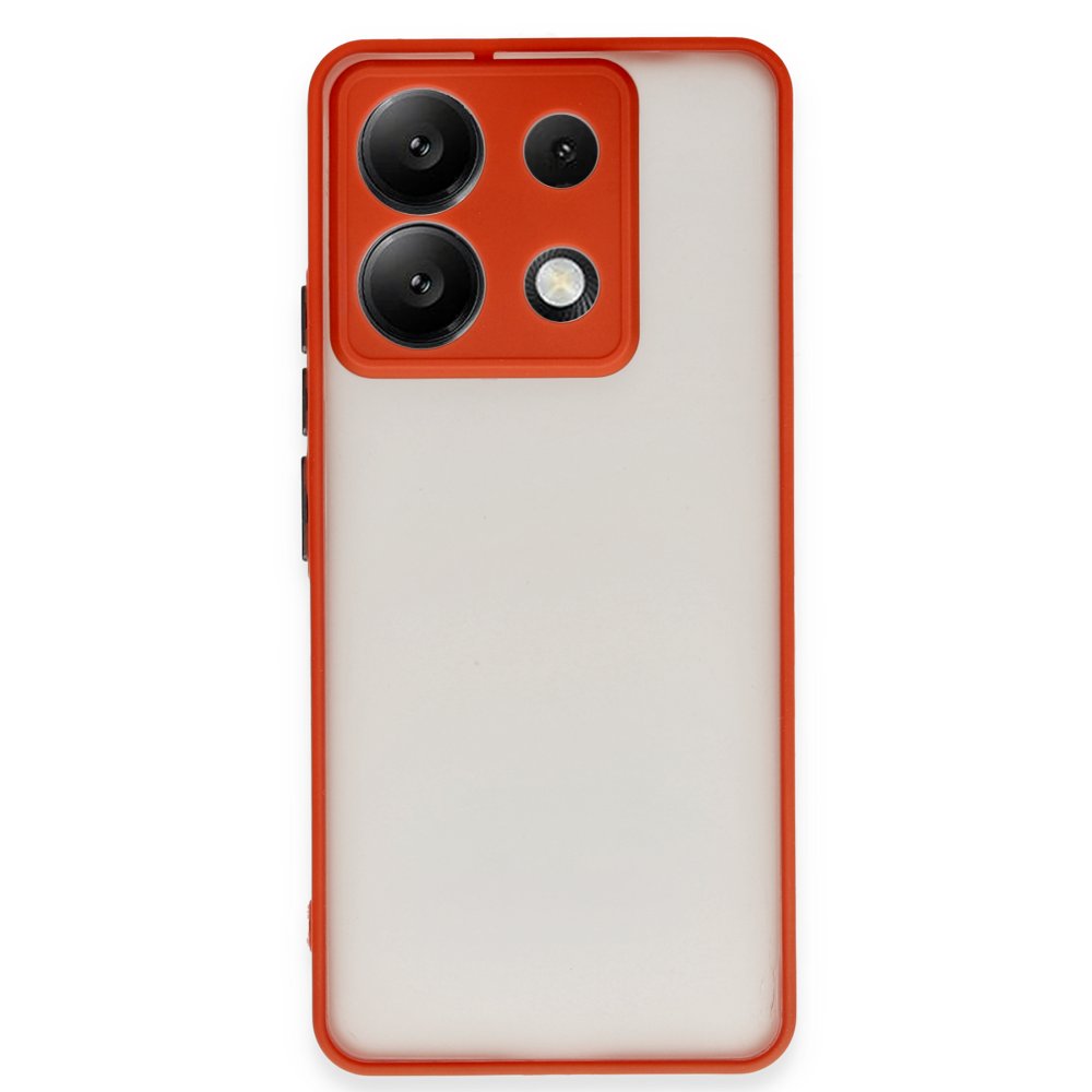 Redmi Note 13 Pro 5G Kılıf Montreal Silikon Kapak - Kırmızı Redmi Note 13 Pro 5G Kılıf Montreal Silikon Kapak - Kırmızı