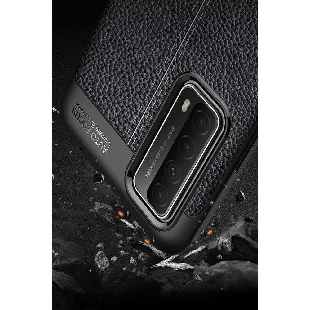 Huawei P Smart 2021 Kılıf Auto Focus Kapak - Kırmızı  Huawei P Smart 2021 Kılıf Auto Focus Kapak - Kırmızı