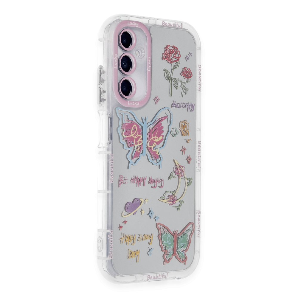  Samsung Galaxy A14 4G Kılıf Reflexion Desenli Kapak - Desen 8